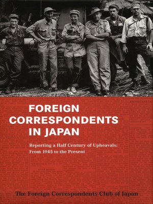 cover image of Foreign Correspondents in Japan
